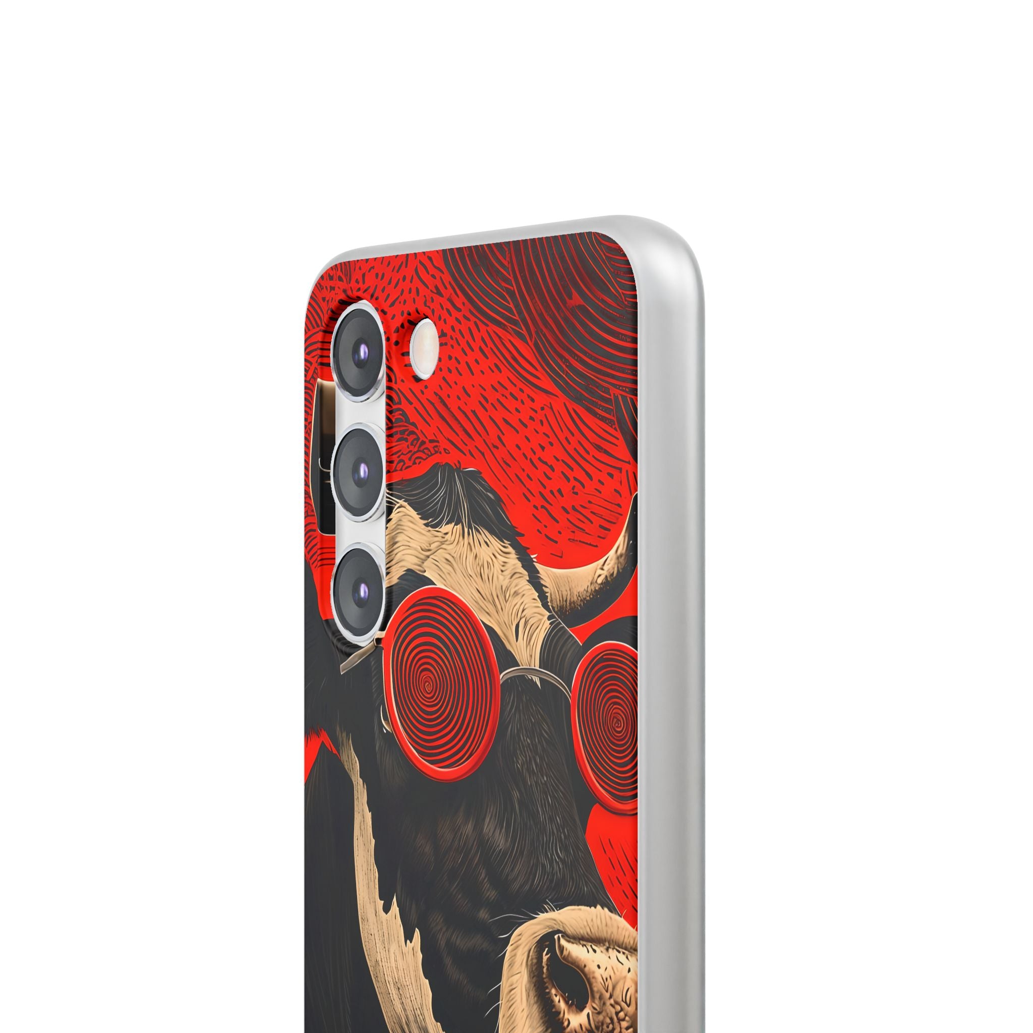 Hypnotic Cow Samsung S23 Case - Soft