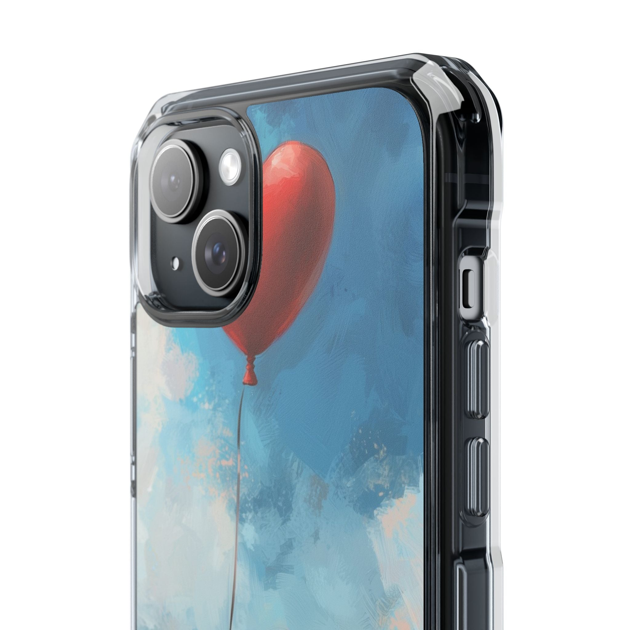 Heart Balloon Whimsy iPhone 15 Plus Case - Impact