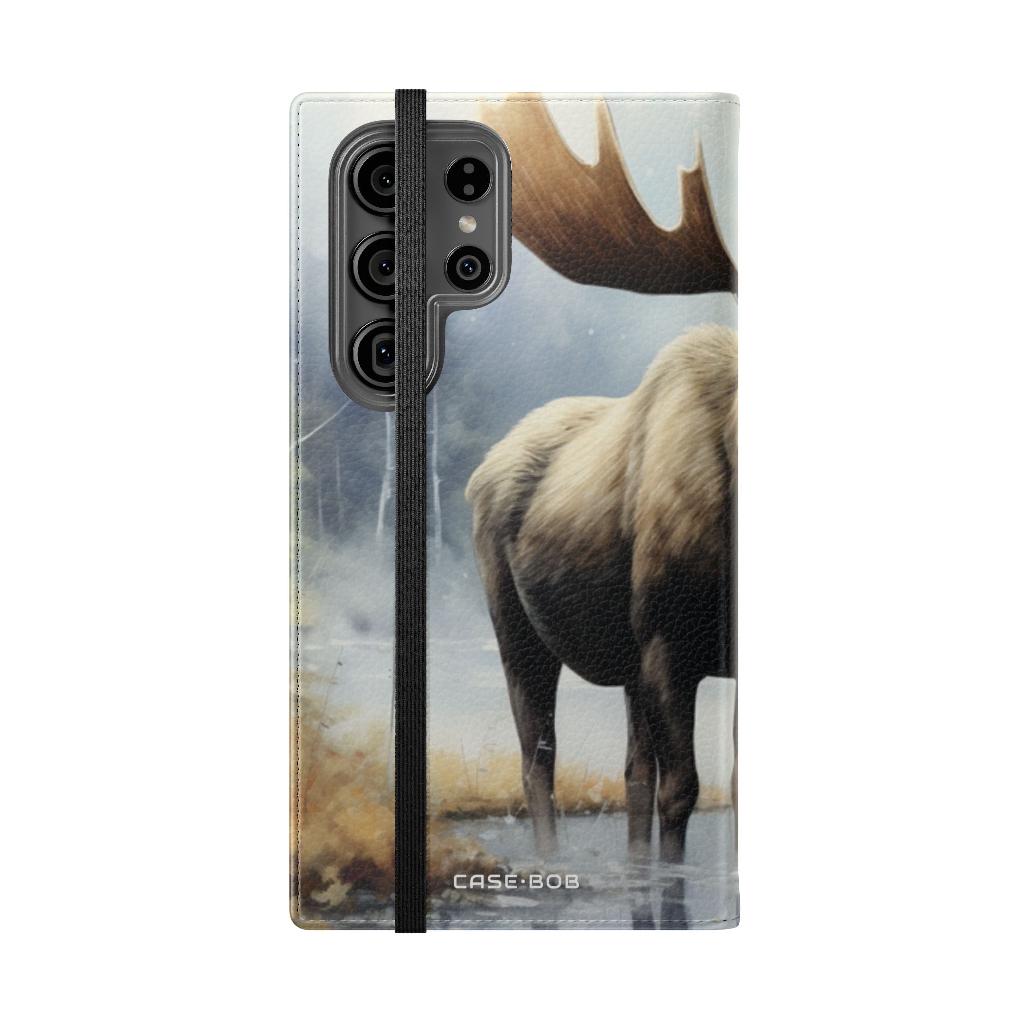 Misty Moose Reflection - Samsung S23 Ultra Case - Wallet