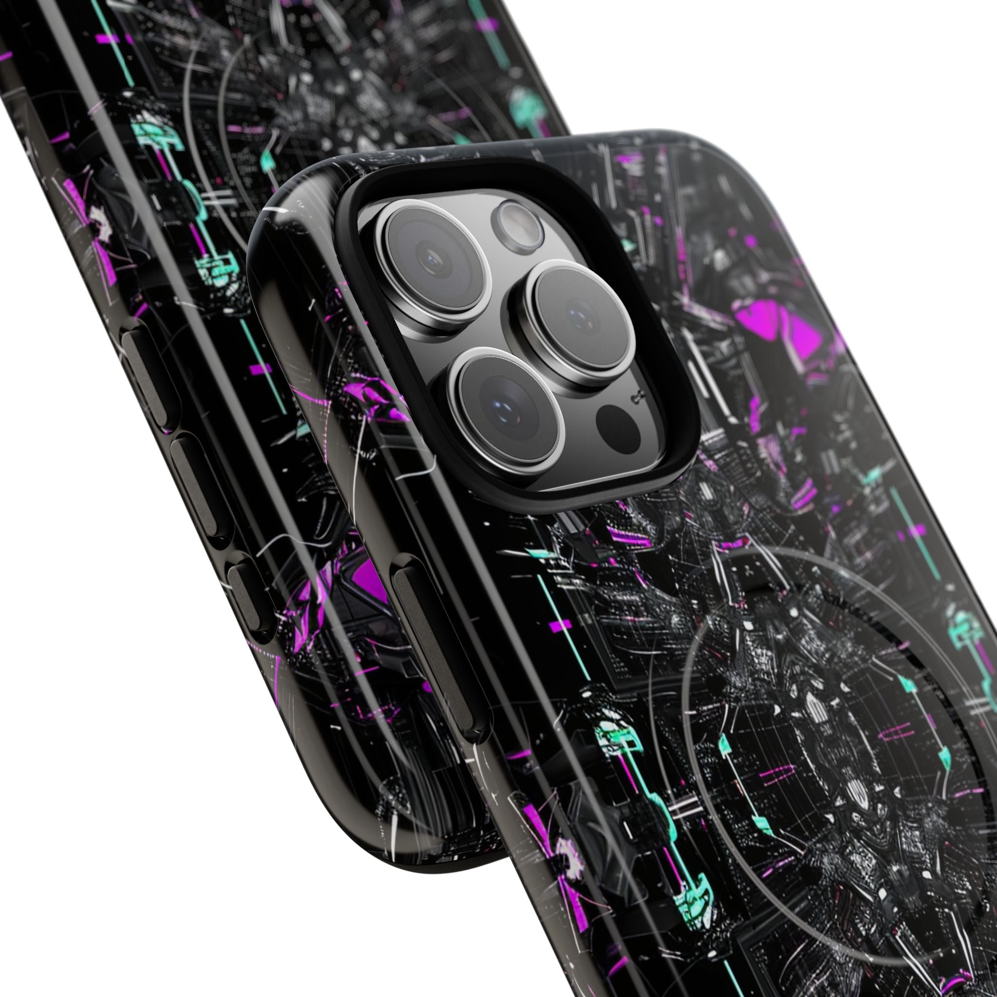 Cybernetic Neon Nexus iPhone 16 - Robust+