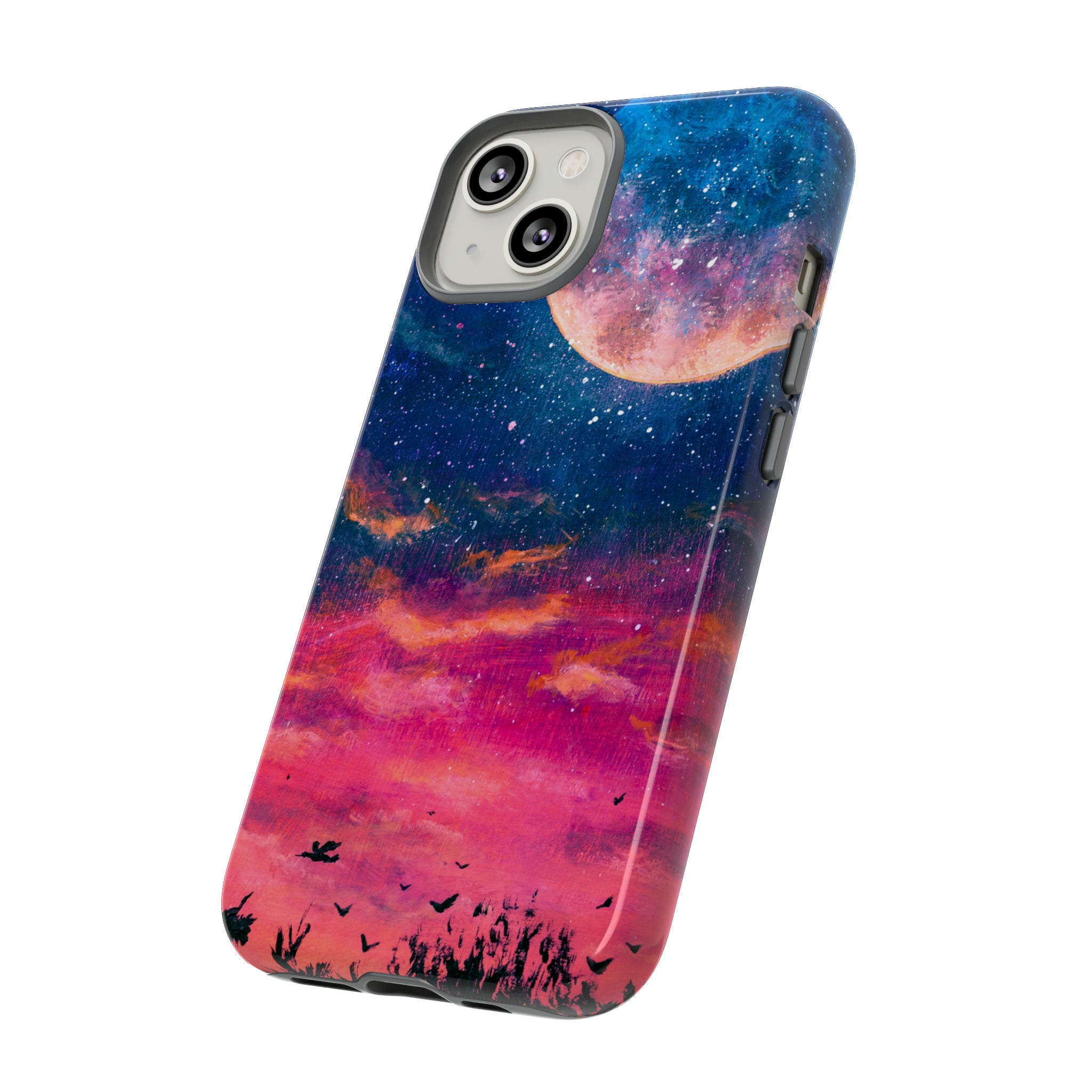 Oil painting - Big Planet - Protective Phone Case