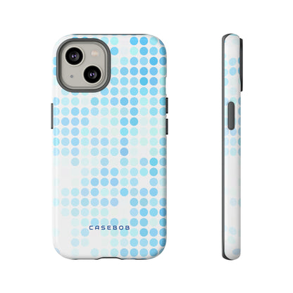 Blue Pixels - Protective Phone Case