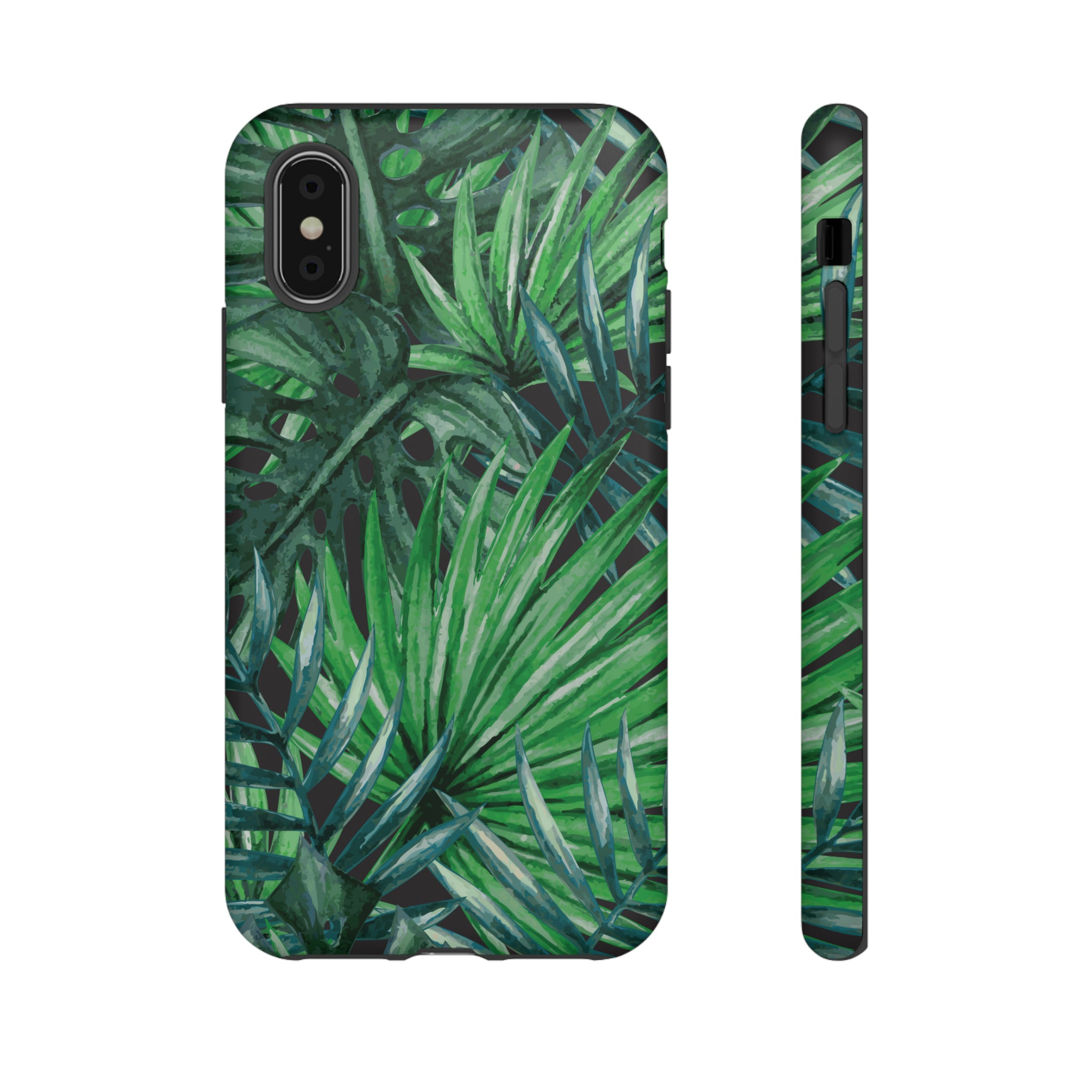 Watercolor Tropical Palm - Protective Phone Case