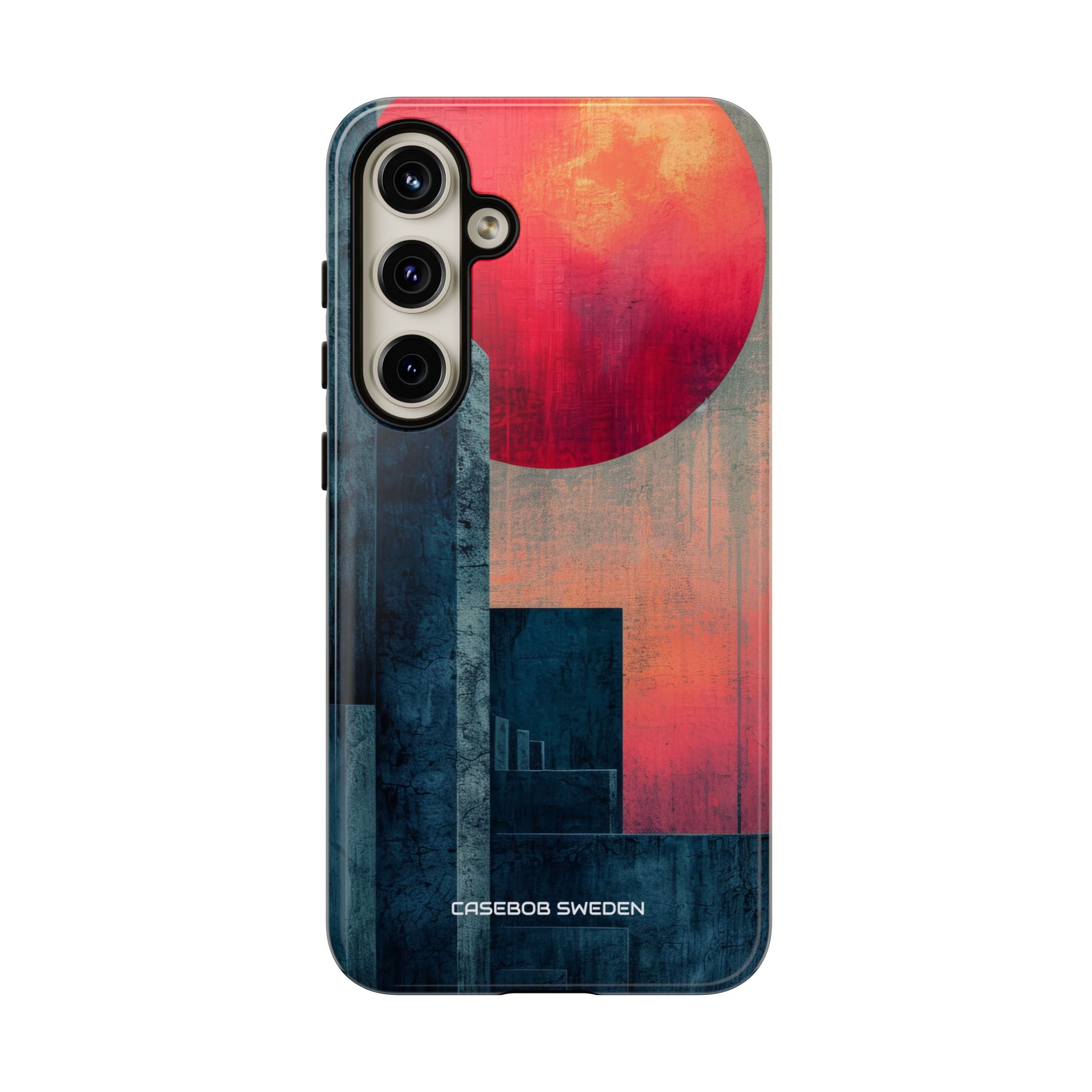 Abstract Geometric Skyline - Tough Samsung S24 Phone Case