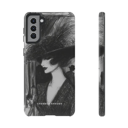 Timeless Elegance in Monochrome  Samsung S21 - Tough Phone Case