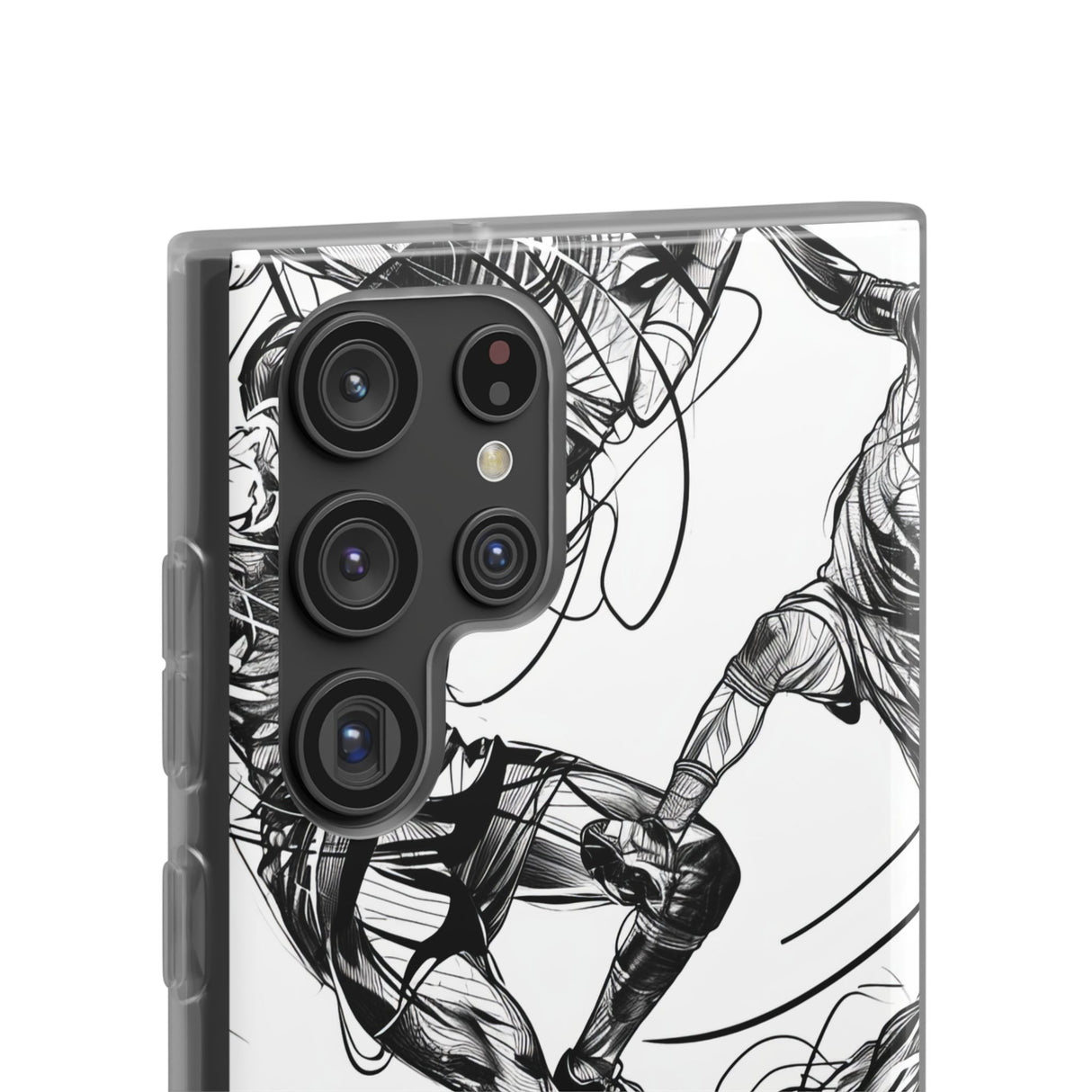 Dynamic Athletic Surrealism | Flexible Phone Case for Samsung Galaxy