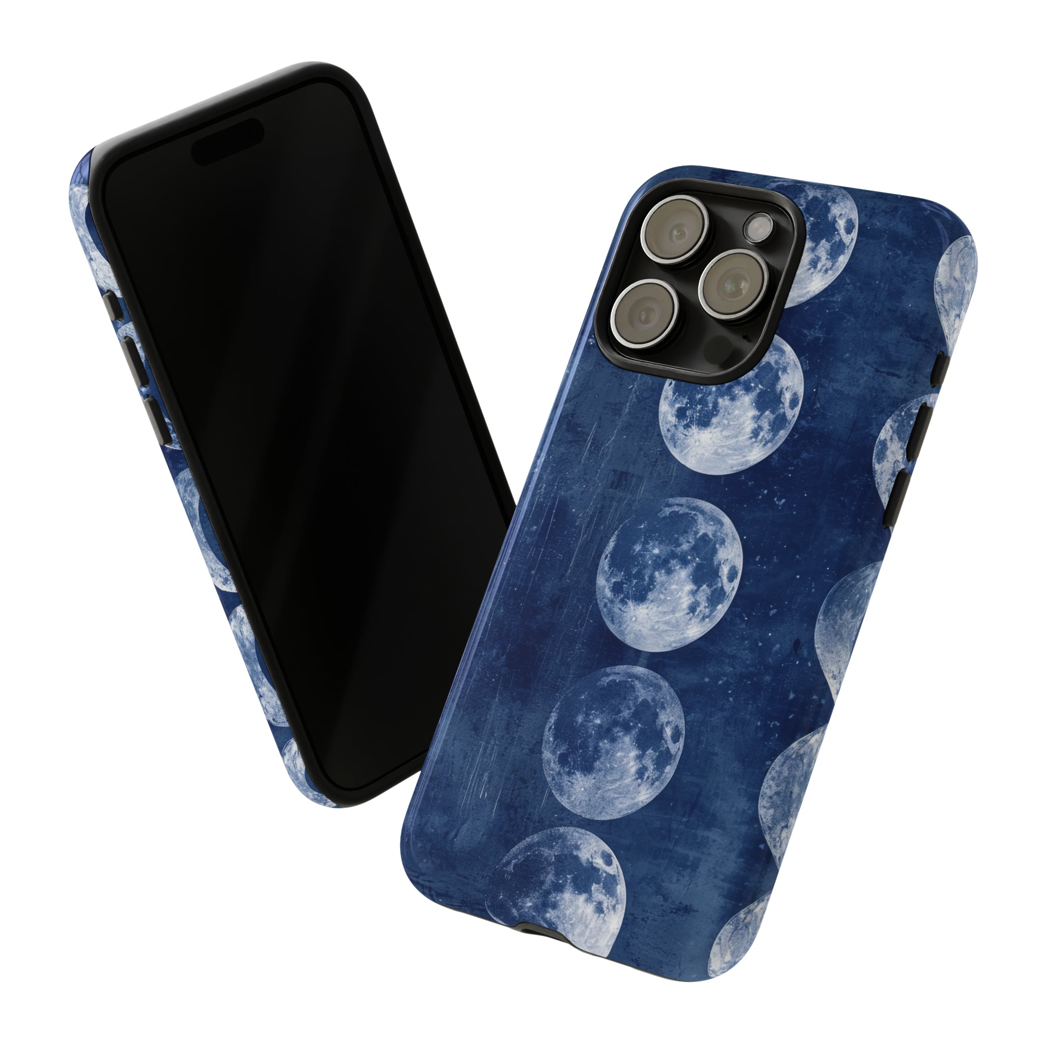 Lunar Phases Serenity - Protective Phone Case