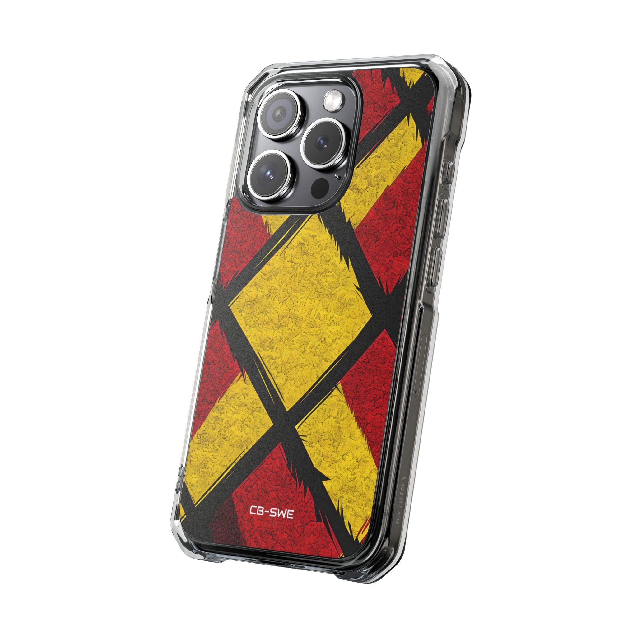 Dynamic Geometric Energy iPhone Case - Impact