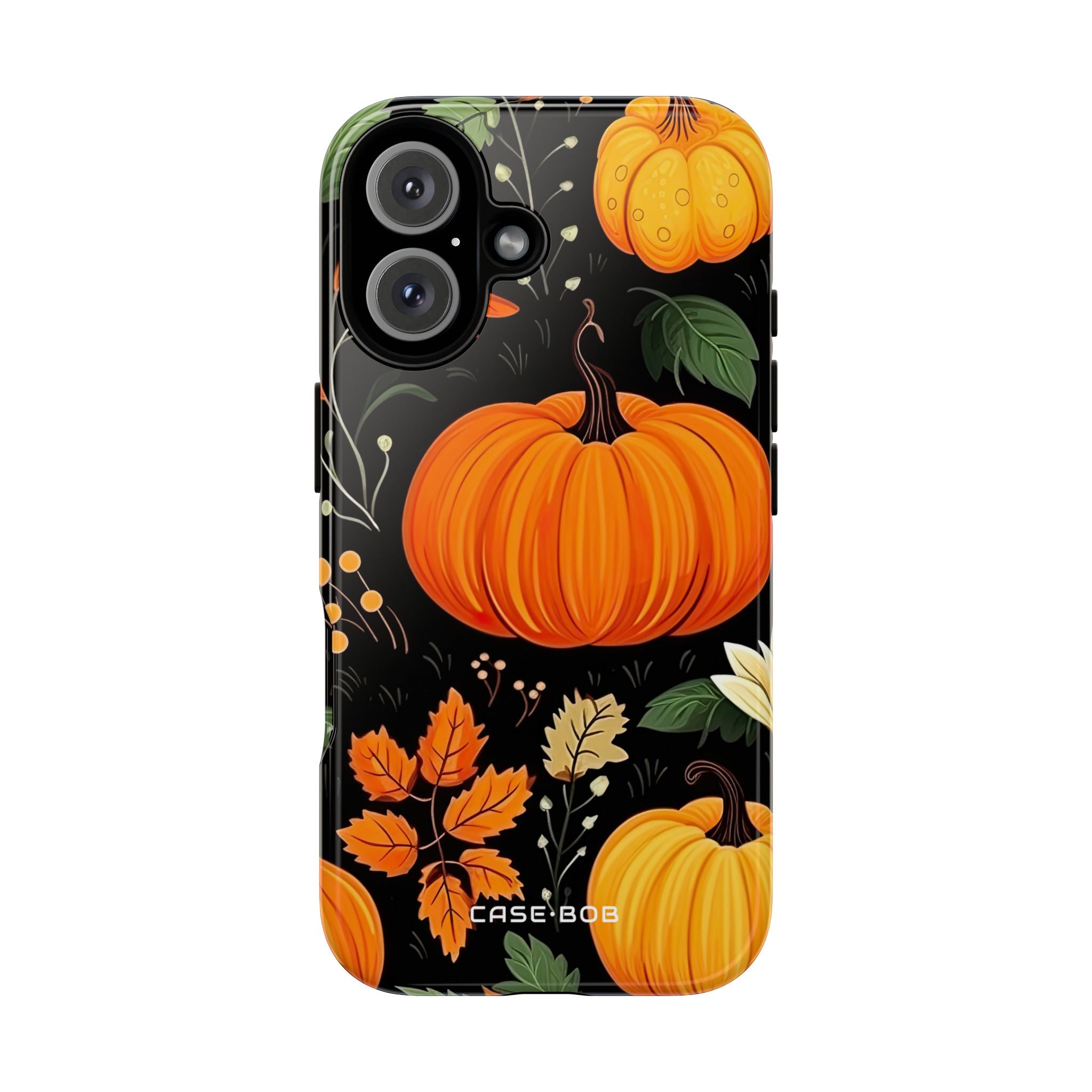 Pumpkin Glow iPhone 16 Plus Case - Tough