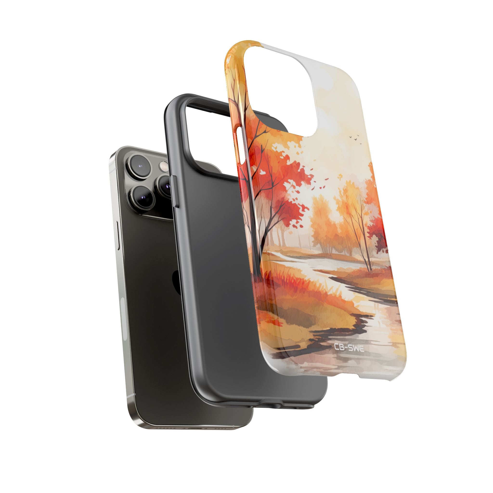 Autumn Leaves Dance - iPhone Case
