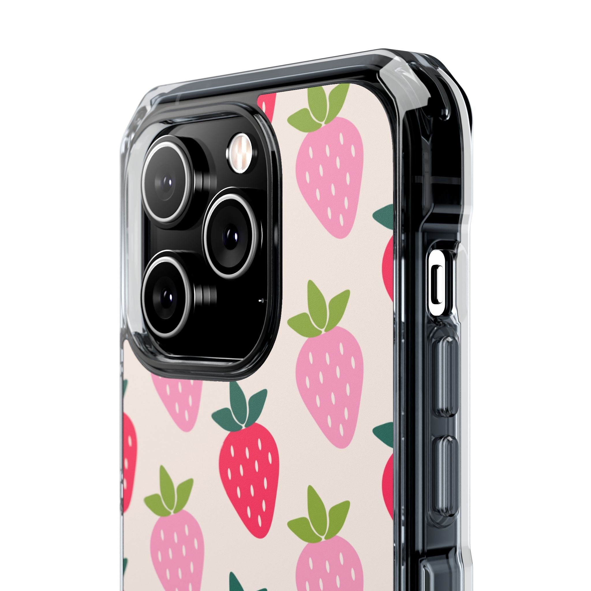 Vibrant Strawberry Rhythm iPhone Case - Impact
