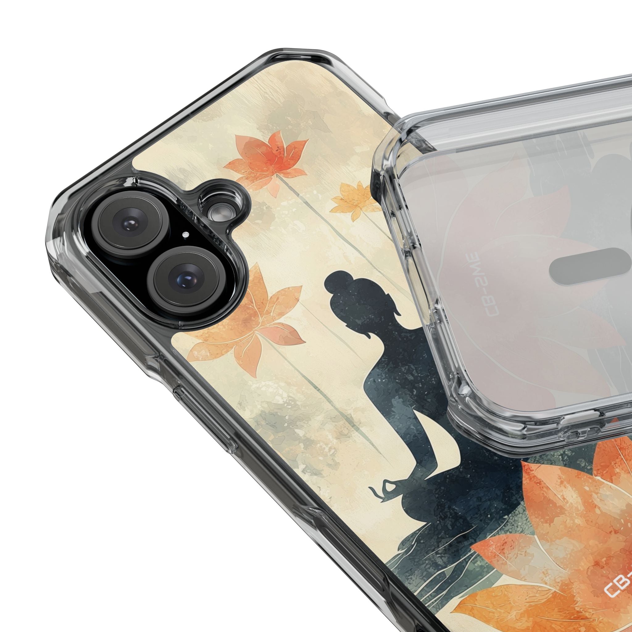 Lotus Blooms Surround iPhone Case - Impact