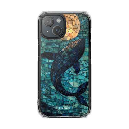 Whale Dives Upward iPhone Case - Impact