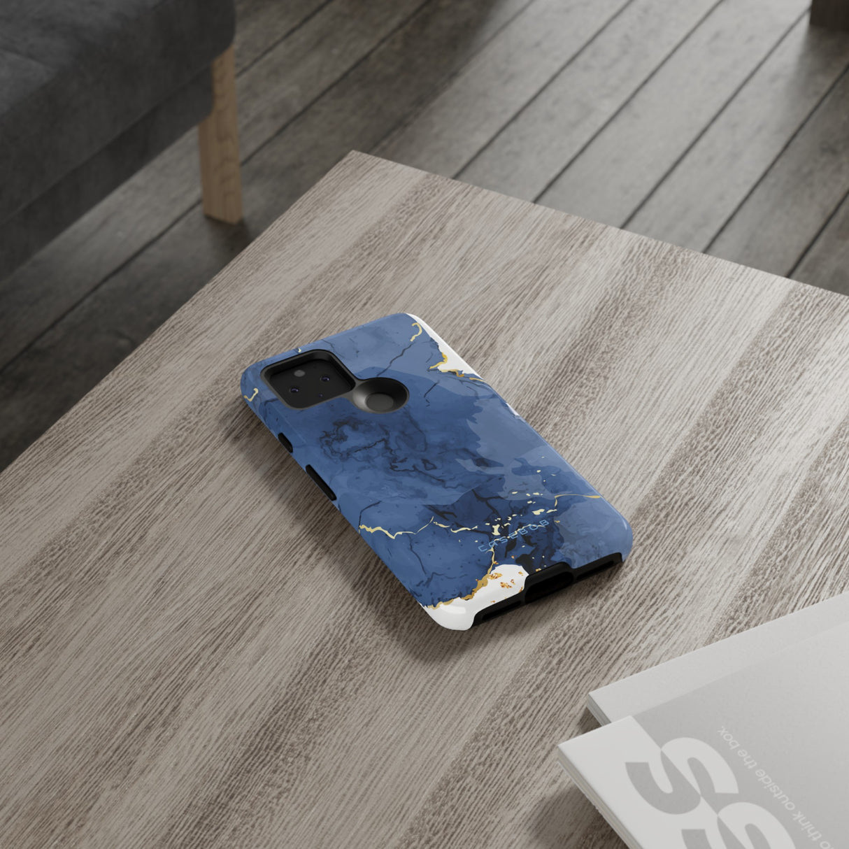 Timeless Blue Watercolor - Protective Phone Case