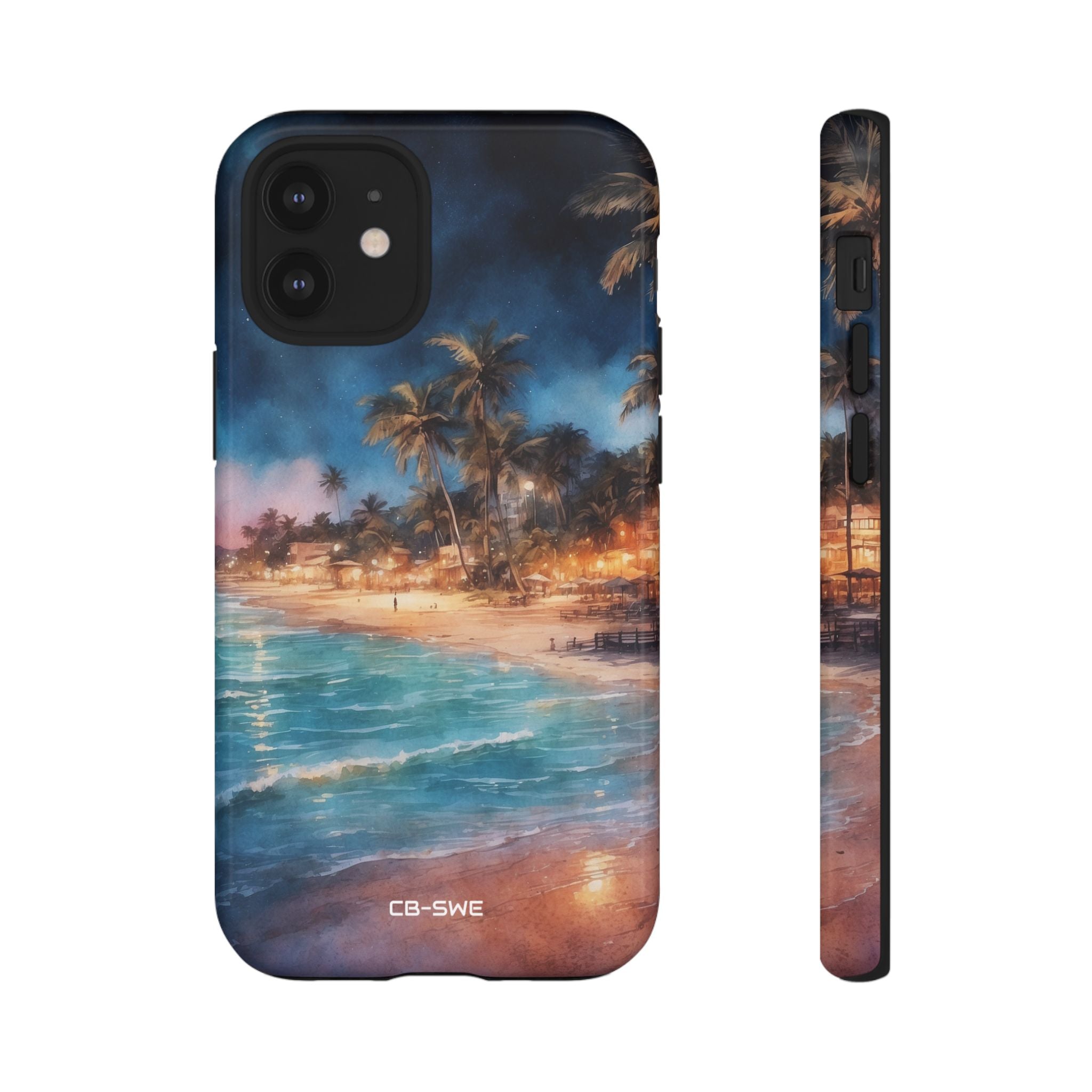 Moonlight Dances Water - iPhone Case