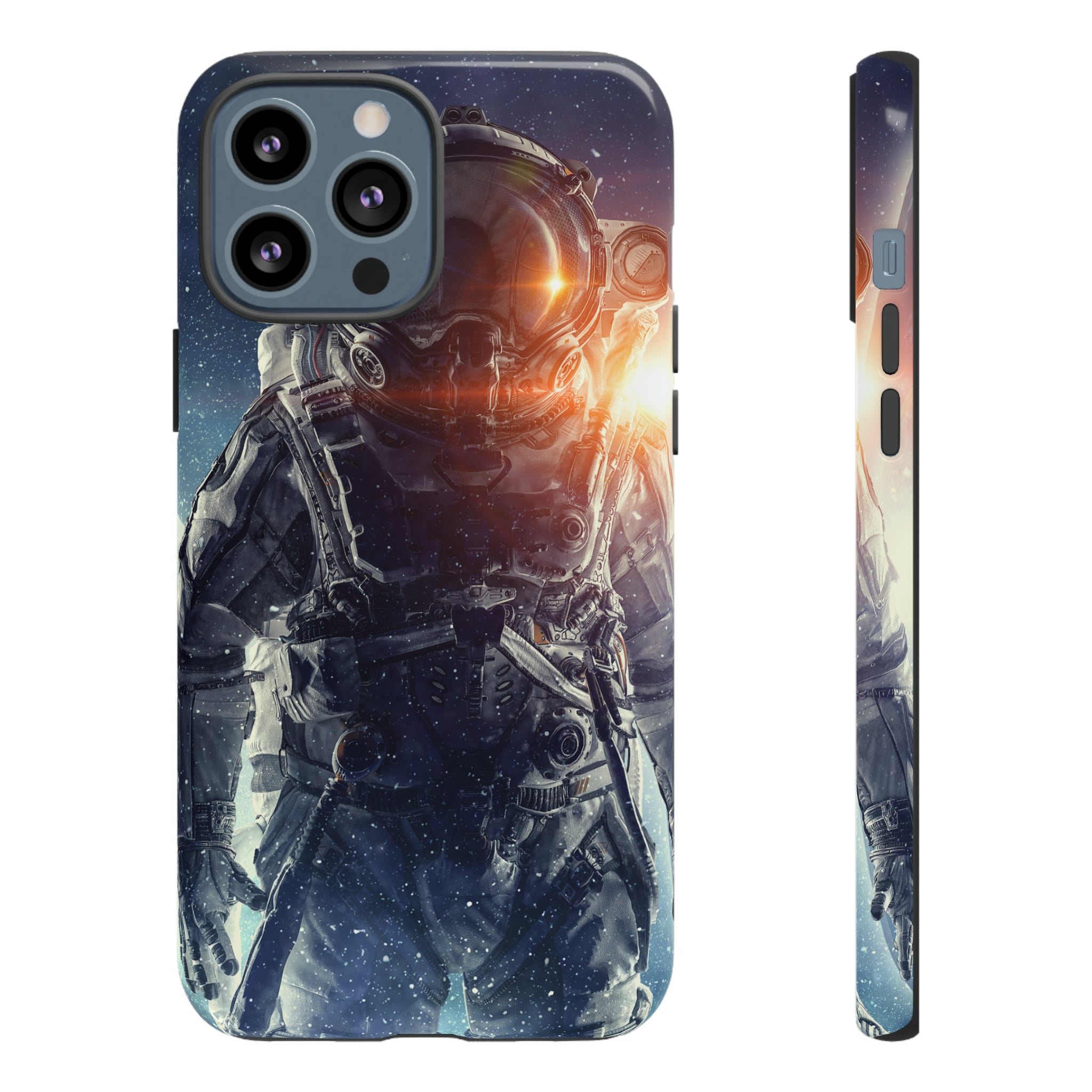 Astronaut in space - Protective Phone Case