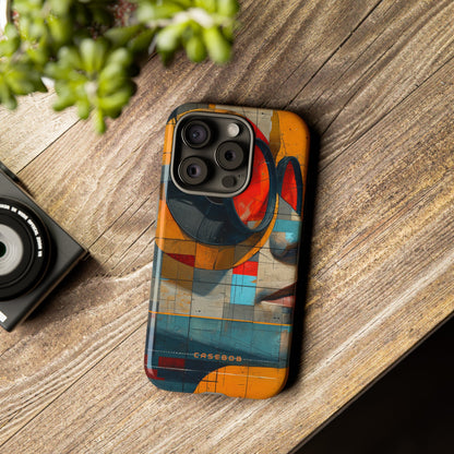 Cartoon Geometry Fusion - Protective Phone Case