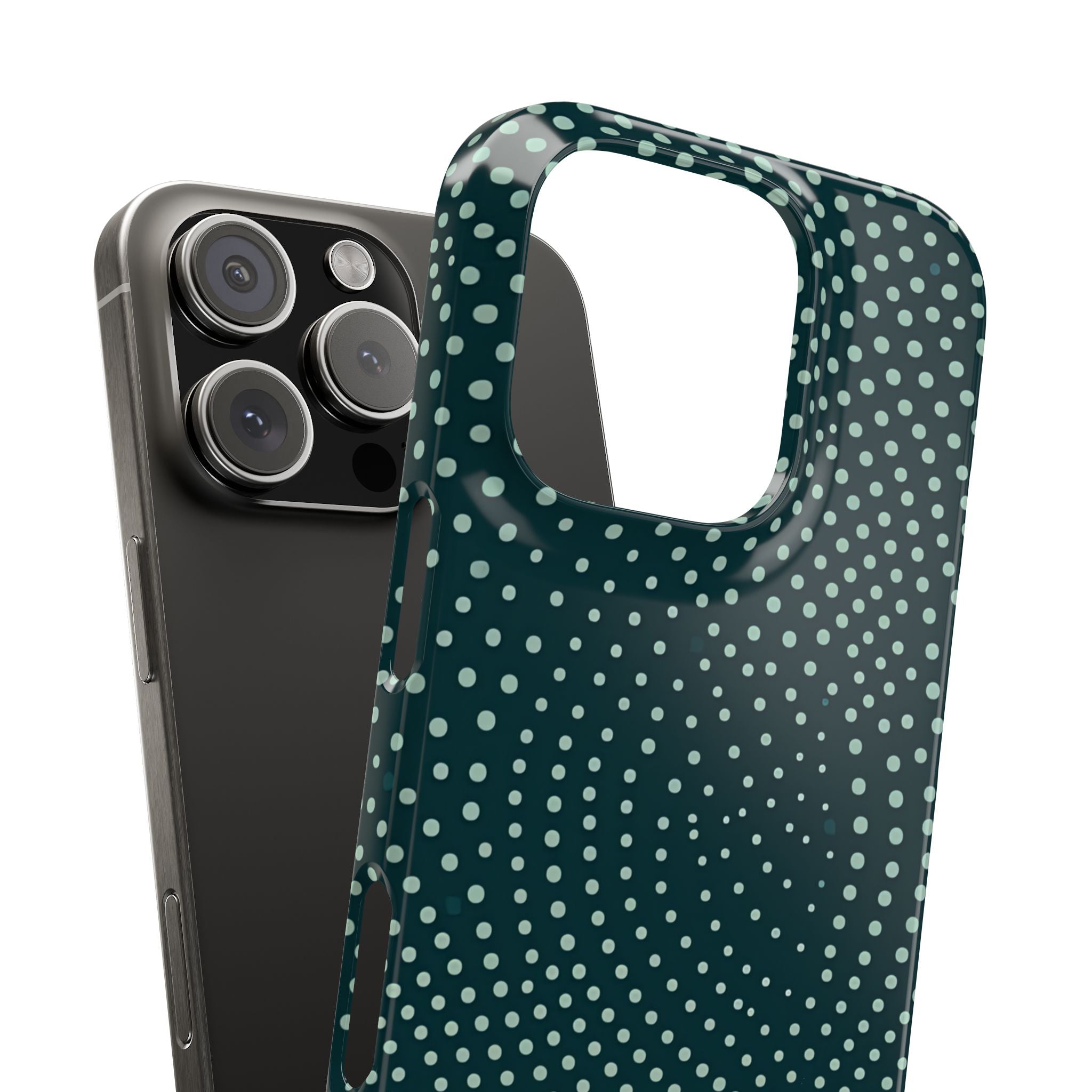 Teal Rippleflow iPhone 16 - Slim Phone Case