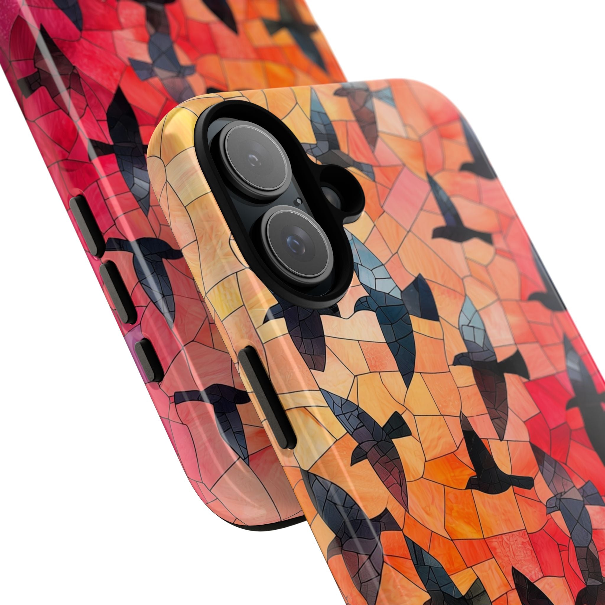 Crimson Flight iPhone 16 Plus Case - Tough