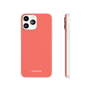 Living Coral Shade | Phone Case for iPhone (Flexible Case)