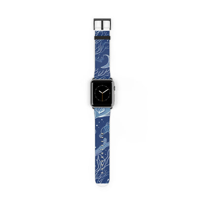 Blue Scale Reef - Watch Band