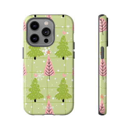 Whimsical Trees Dance - iPhone Case