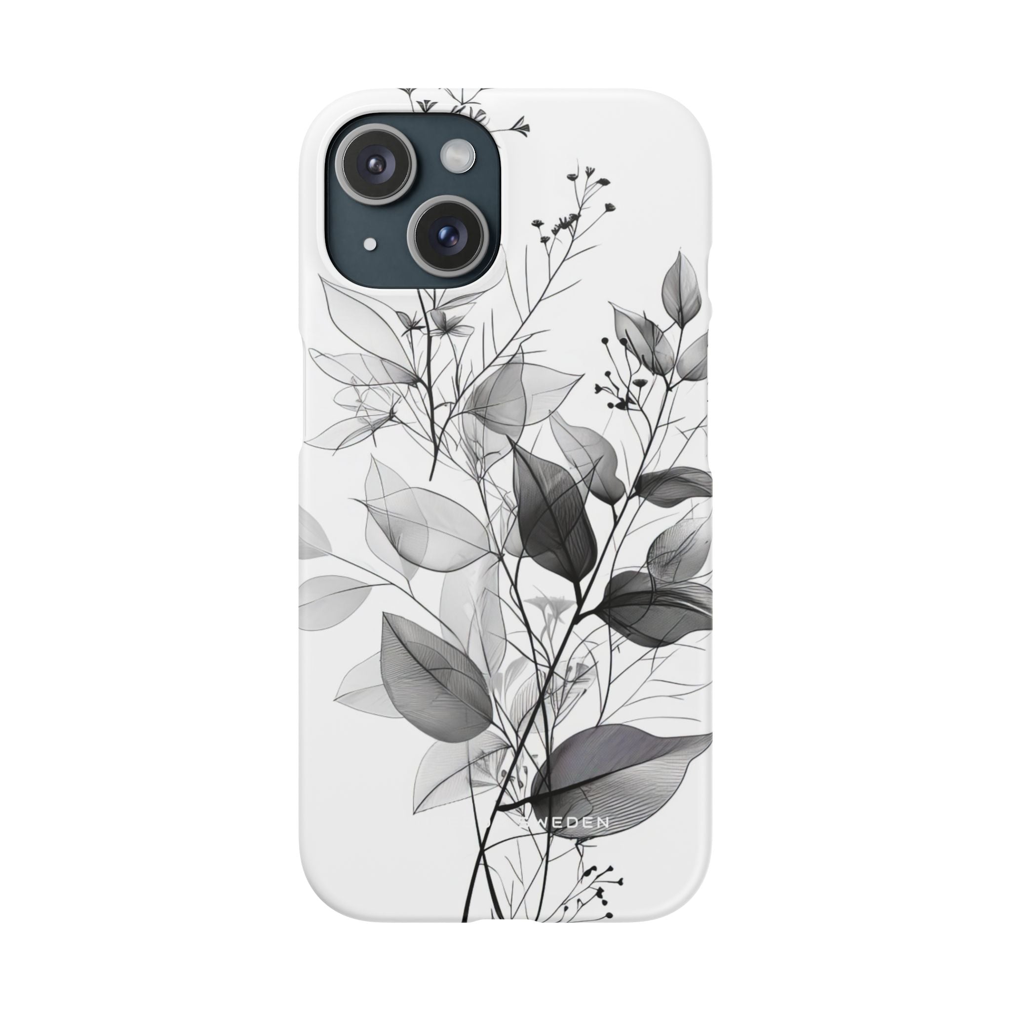 Botanical Line Harmony iPhone 15 - Slim Phone Case