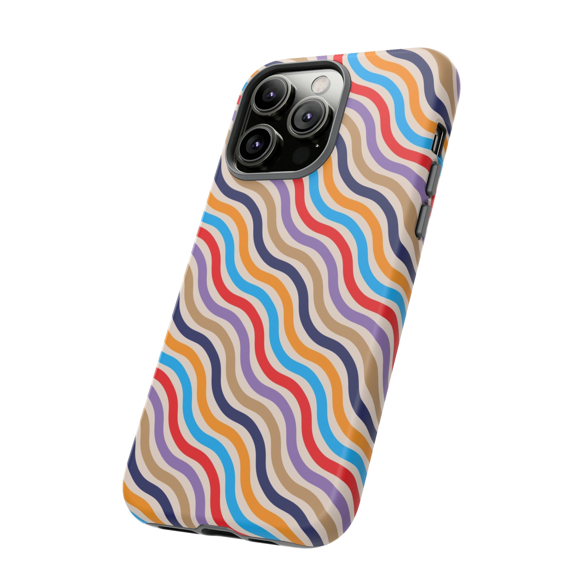 Thin wave Line - Protective Phone Case