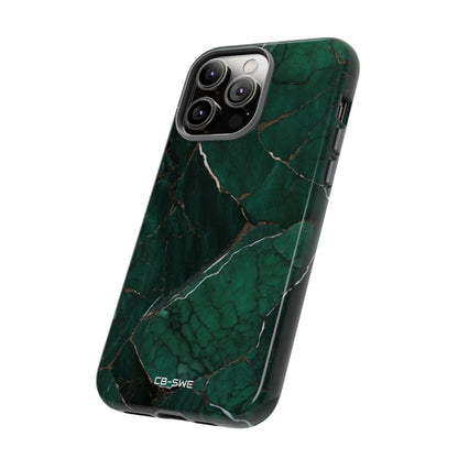 Emerald Veins Flow - iPhone Case