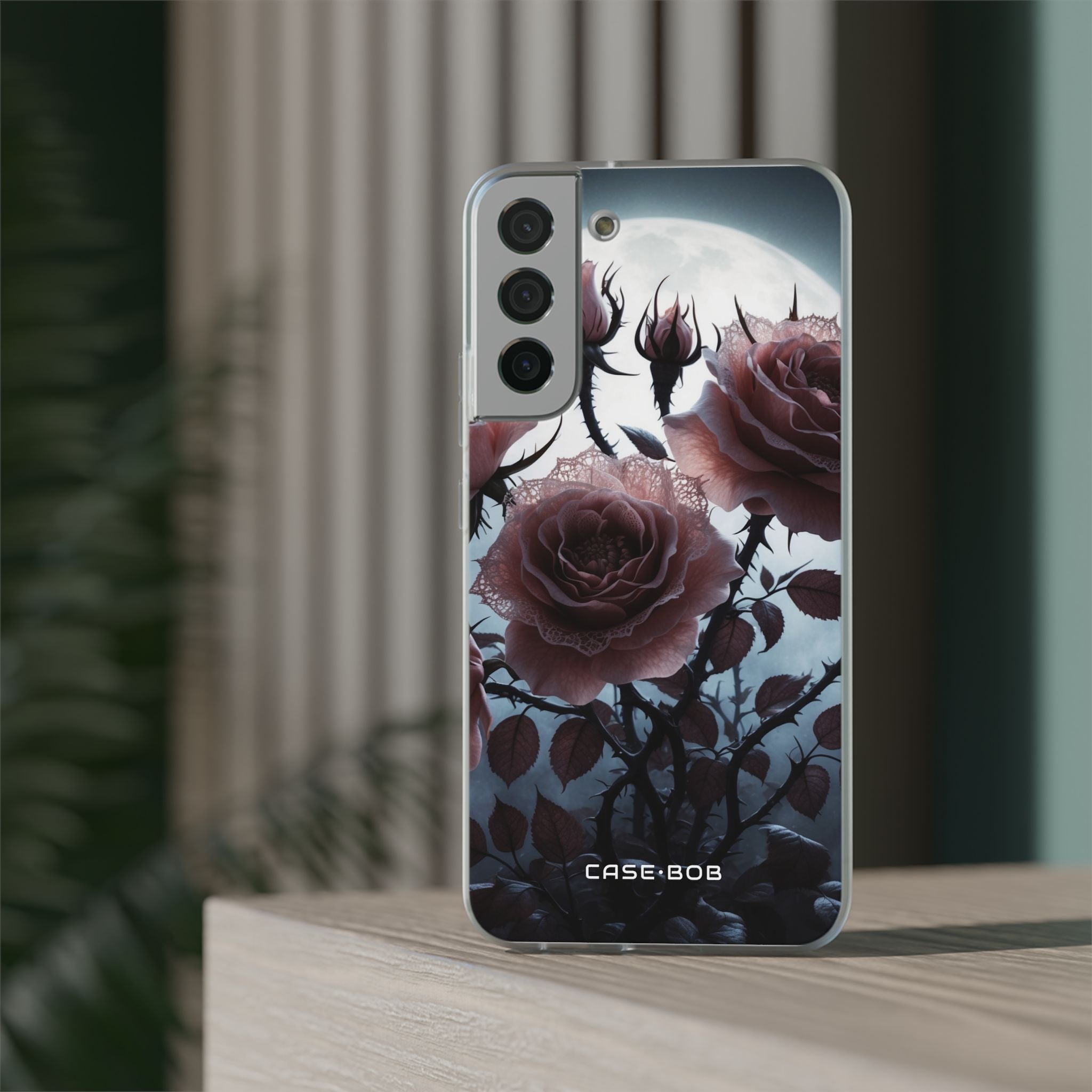 Luminous Rose Thorns Samsung S22 Plus Case - Soft
