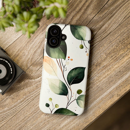 Verdant Veins iPhone 16 Plus Case - Tough