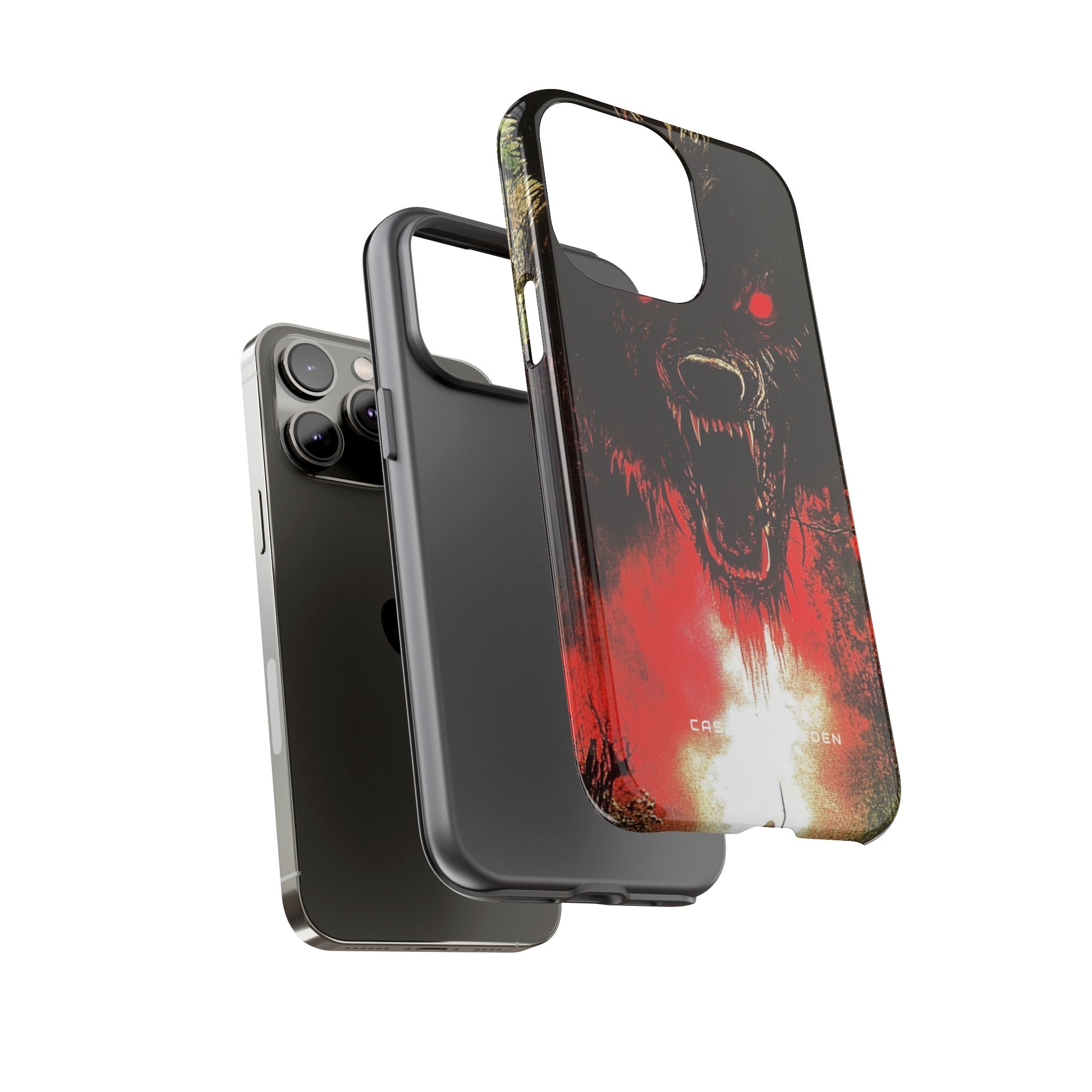 Bloodmoon Wolf's Lament iPhone 14 - Tough Phone Case