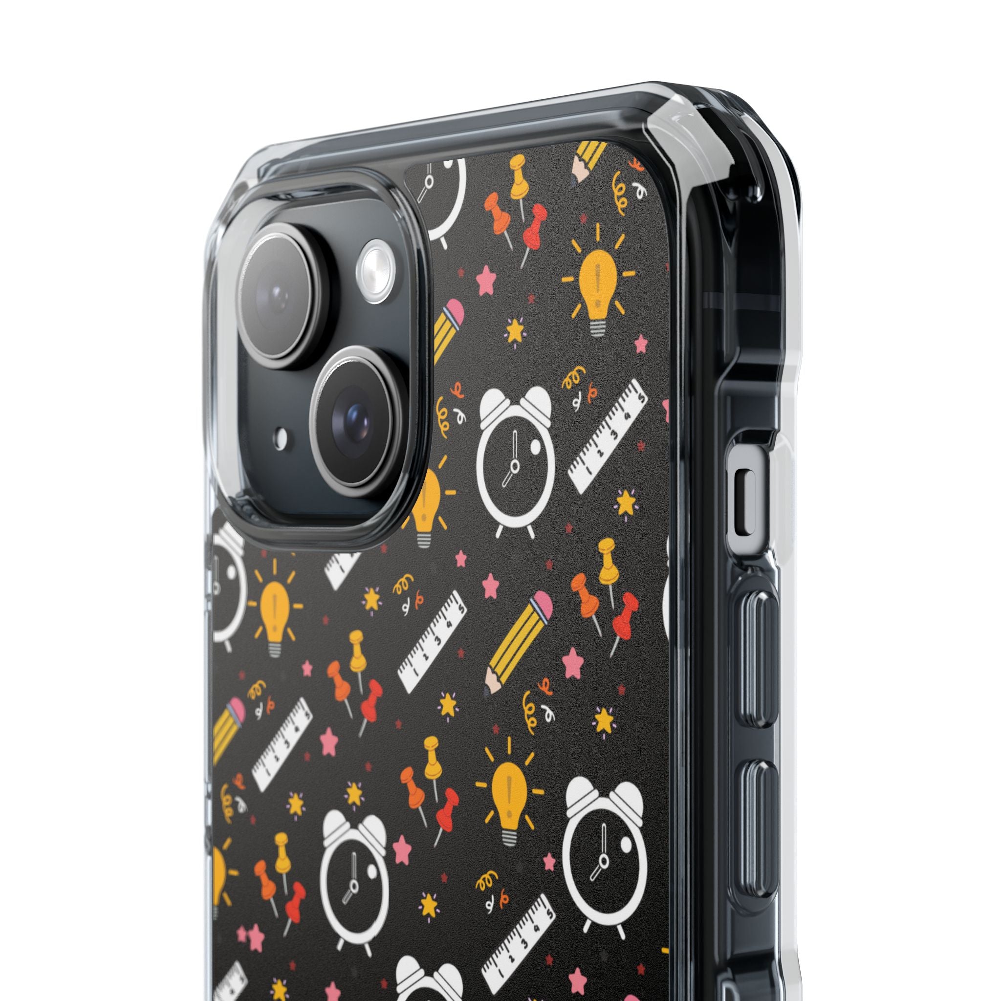 Bright Pencils Twirl iPhone Case - Impact