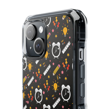 Bright Pencils Twirl iPhone Case - Impact