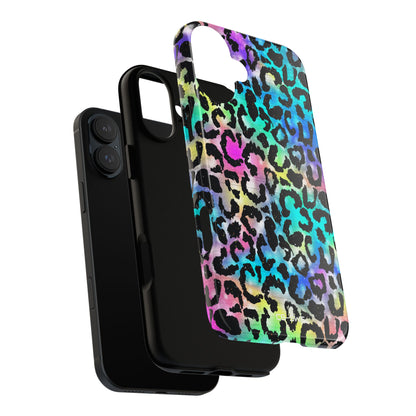 Galaxy Leopard Fantasy - iPhone Case