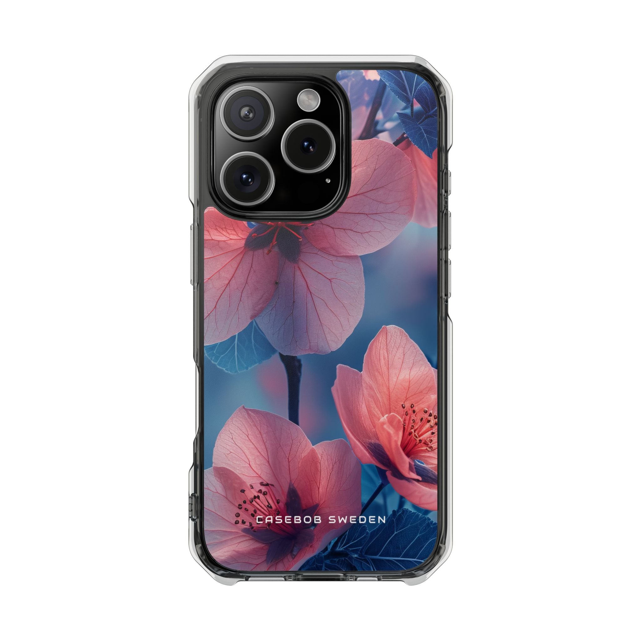 Ethereal Floral Harmony iPhone 16 - Clear Impact Phone Case