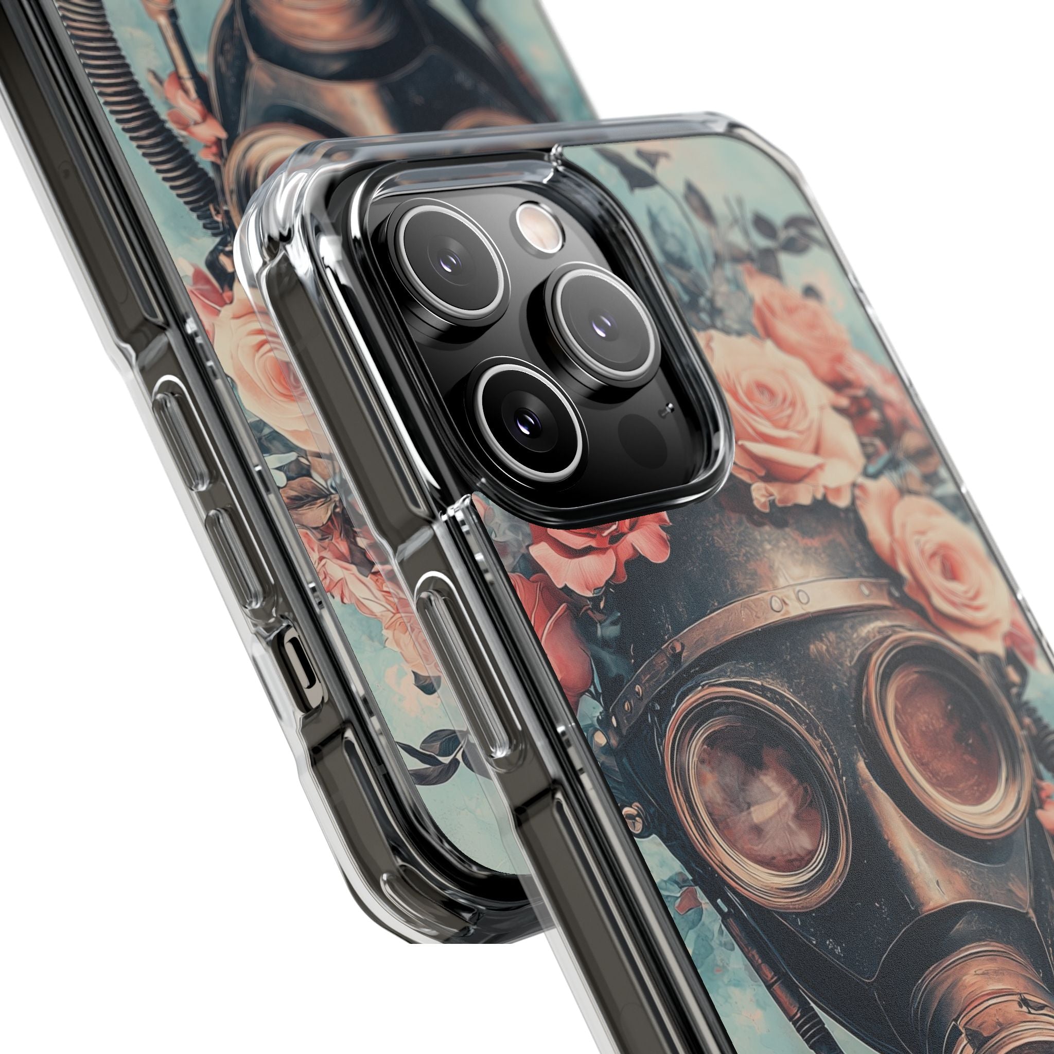 Roses Embrace Mask iPhone Case - Impact