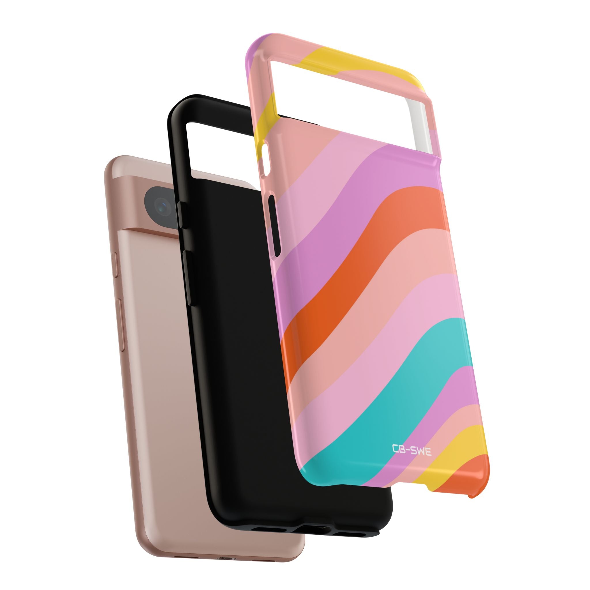 Fluid Color Waves - Google Pixel Case
