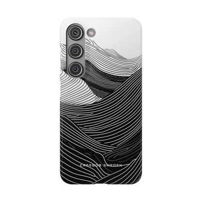 Undulating Horizon Waves Samsung S23 - Slim Phone Case