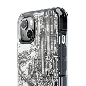 Dragon's Ascent - Phone Case for iPhone (Clear Impact - Magnetic)