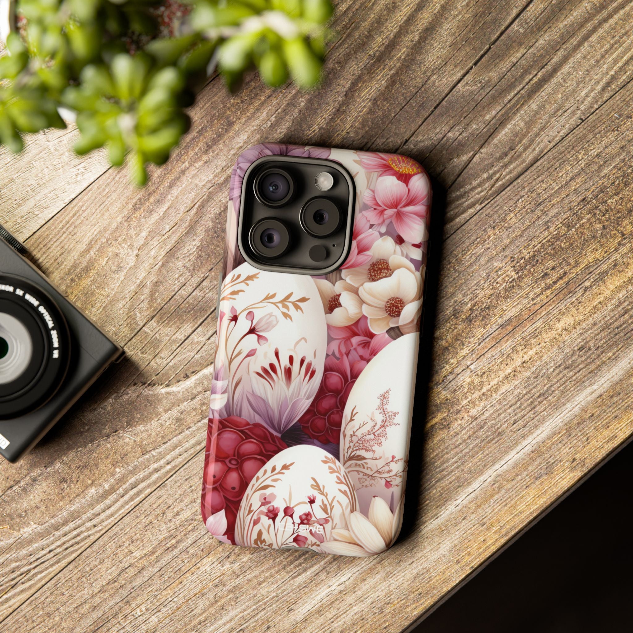 Floral Eggs Bloom - iPhone Case