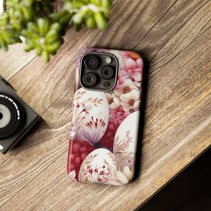 Floral Eggs Bloom - iPhone Case