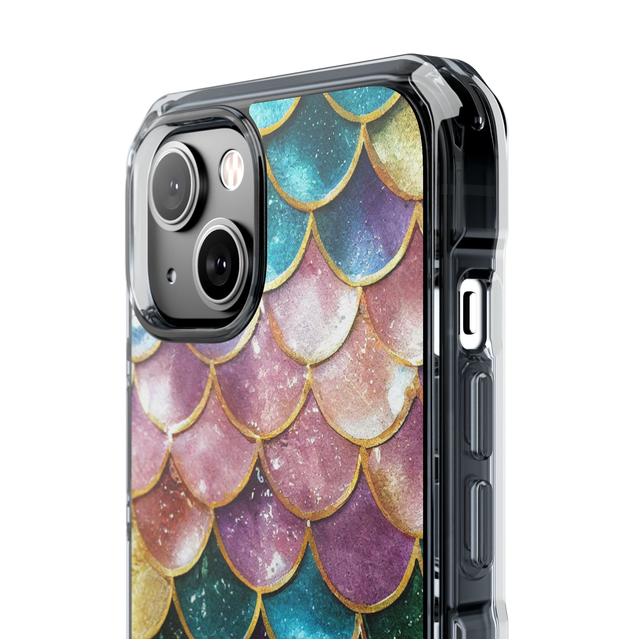 Mermaid Scale Radiance iPhone Case - Impact