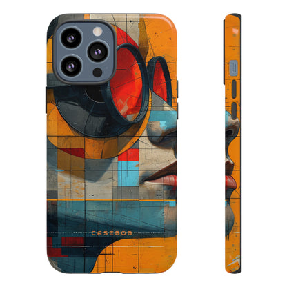 Cartoon Geometry Fusion - Protective Phone Case