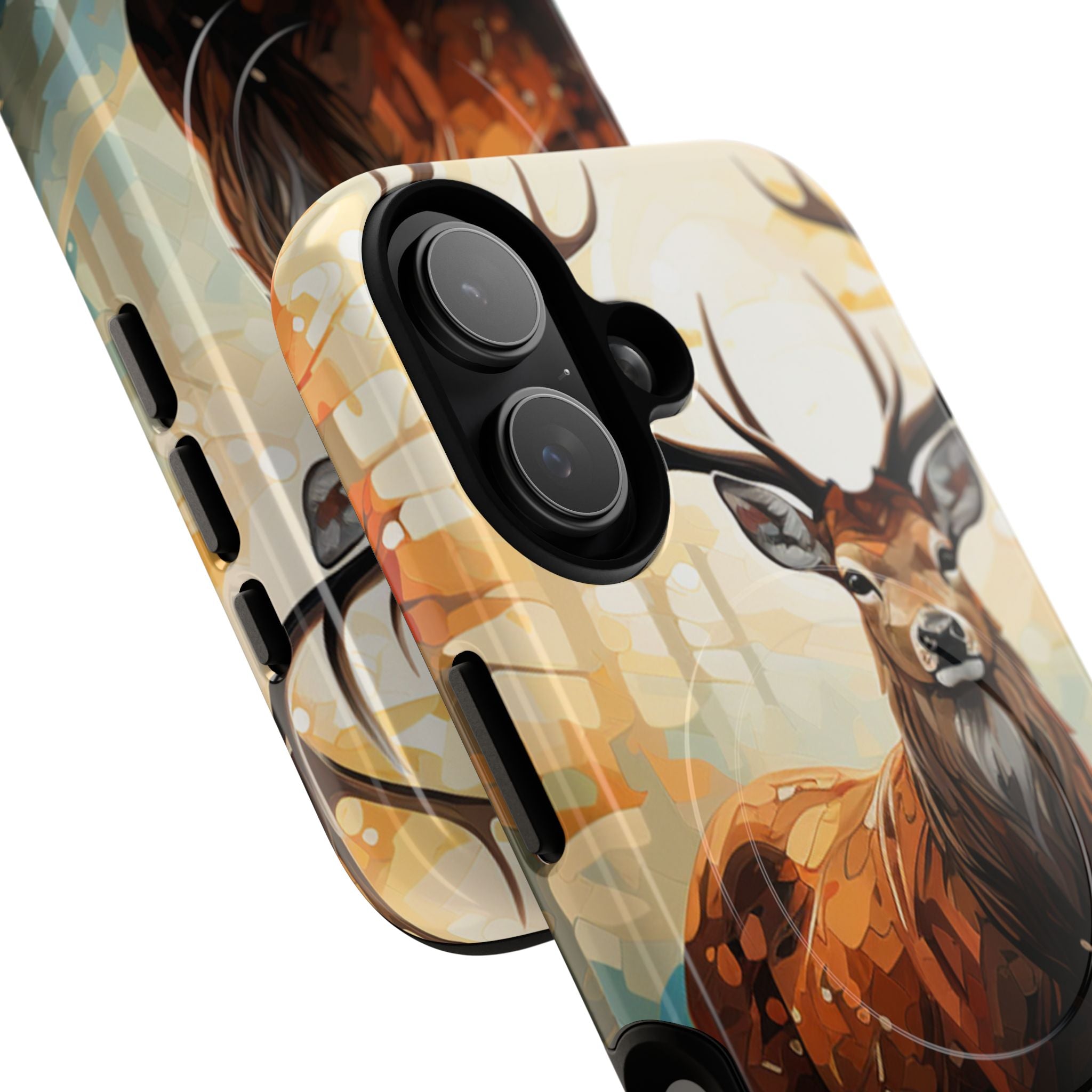 Glowing Stag iPhone 17 Case - Tough+