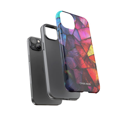 Cracked Prism iPhone 14 Plus Case - Tough