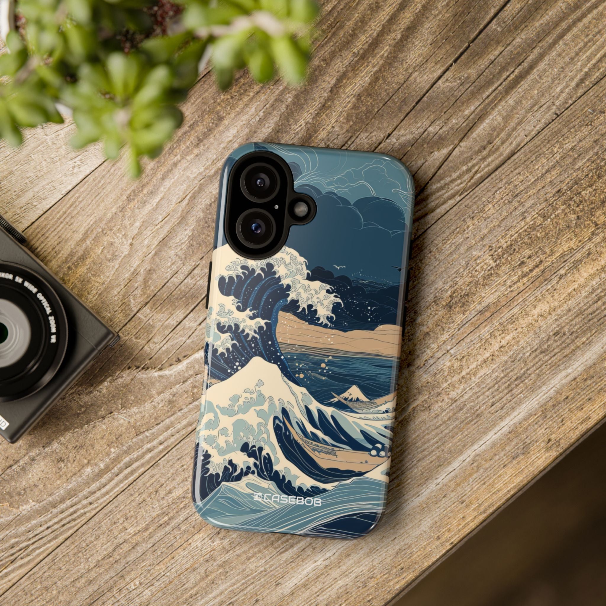 Ocean's Majesty: Ukiyo-e Waves - for iPhone 16