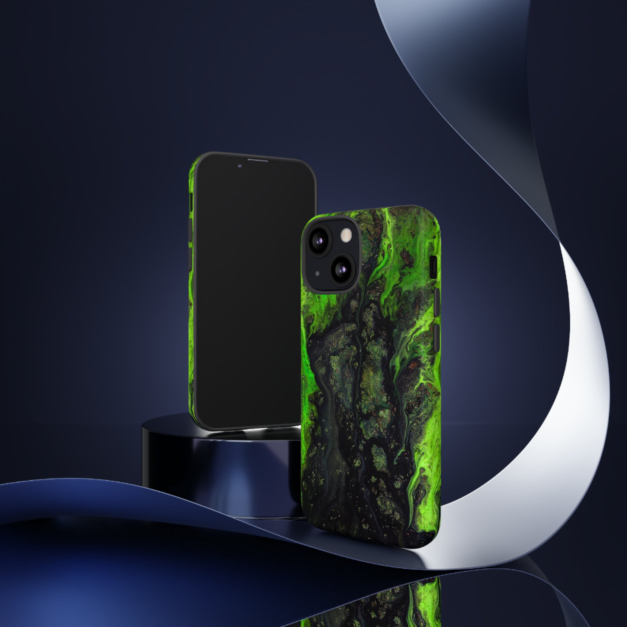 Toxic Ink Art - Protective Phone Case