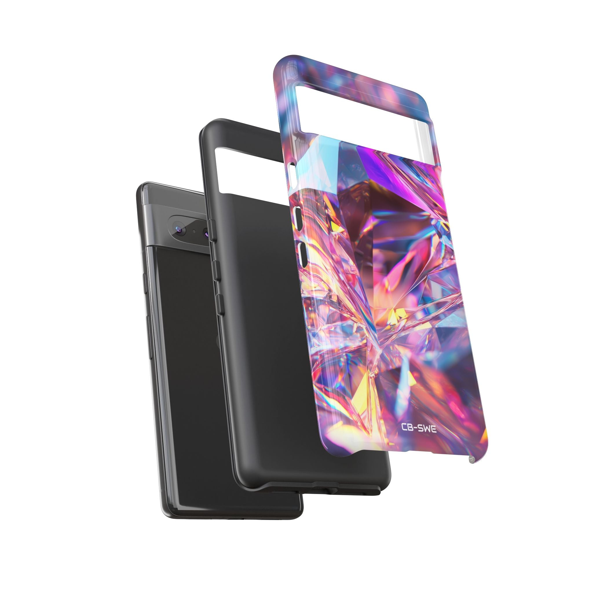 Crystals Reflect Light - Google Pixel Case