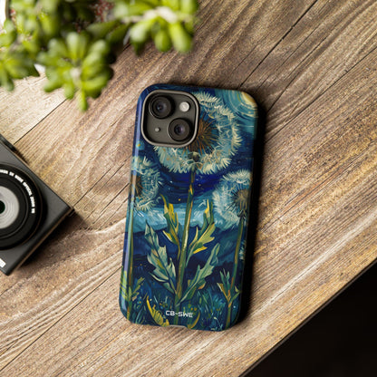 Dandelions Under Starlight - iPhone Case